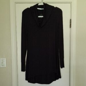 Cuddl Duds Long Sleeve Black Tee